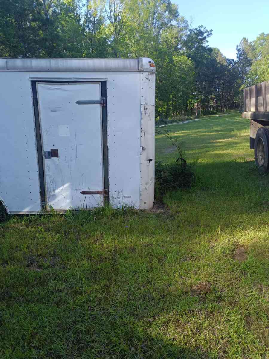 7X16 feet enclosed cargo trailer