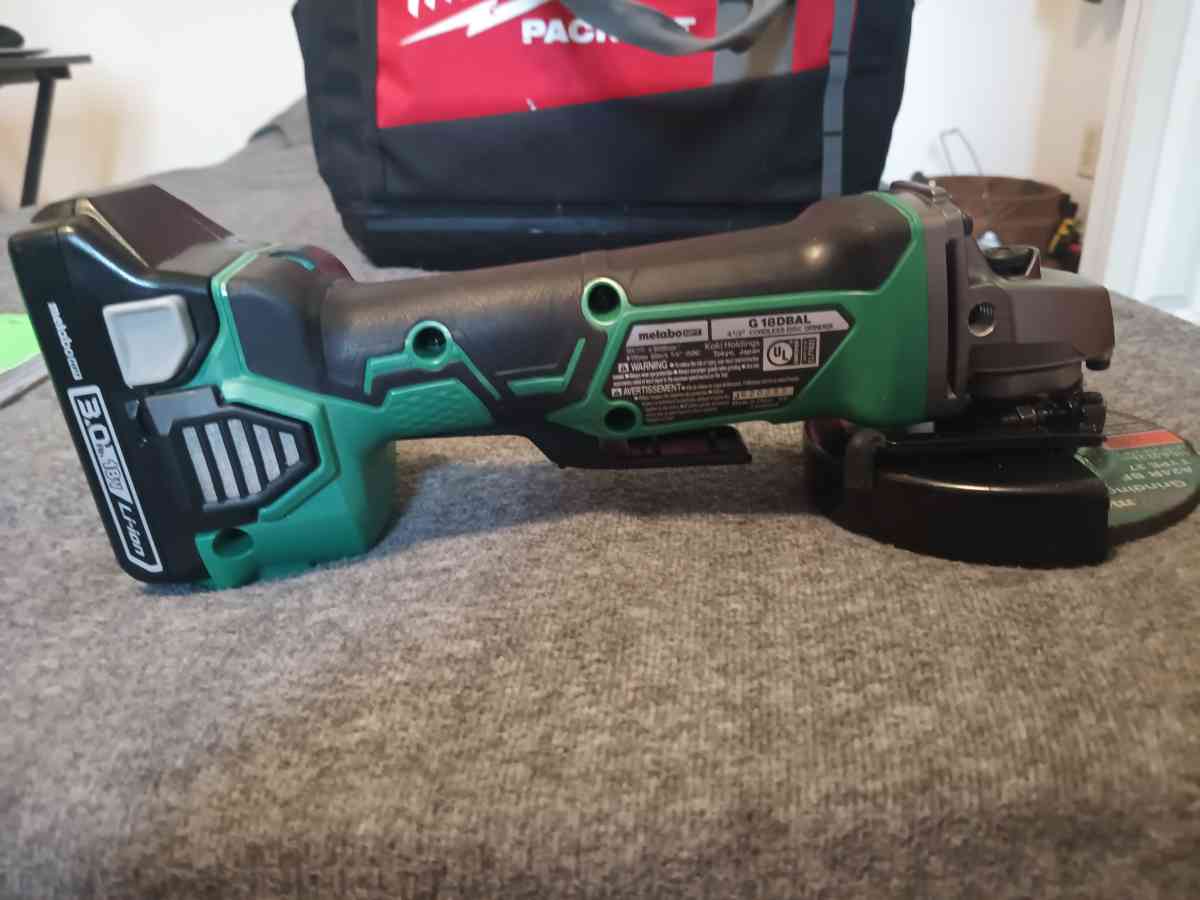 Metabo Htp cordless grinder BRAND NEW