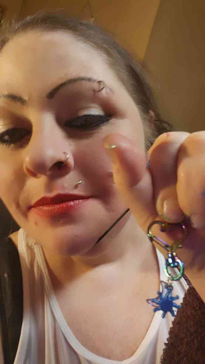 Rainbow chrome keychain necklaces