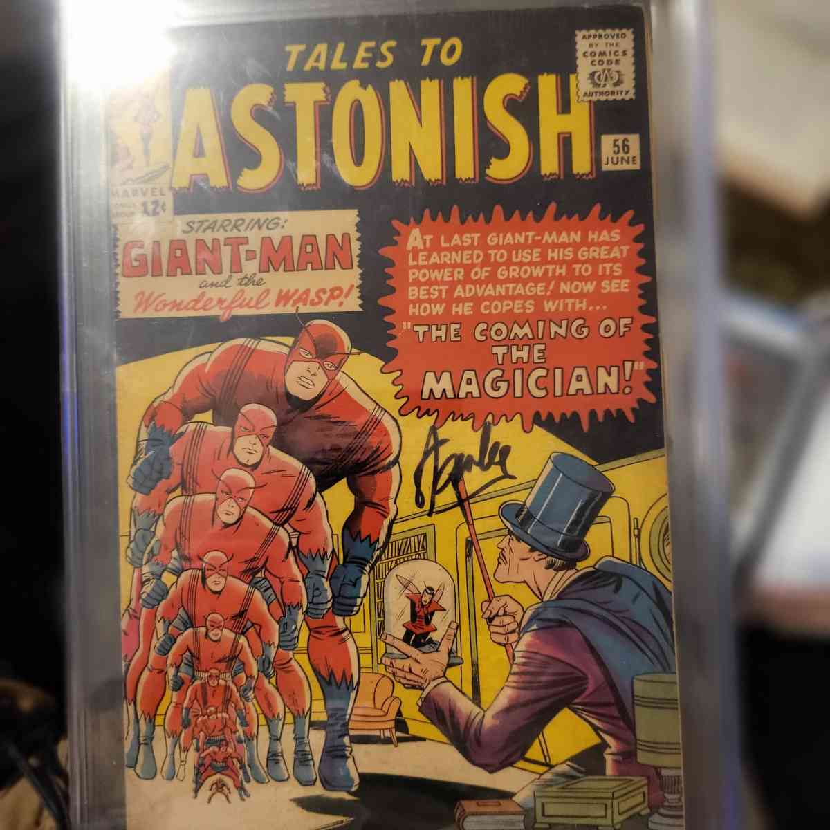 Tales to Astonish 56 5pt0 signed by Stan Ler