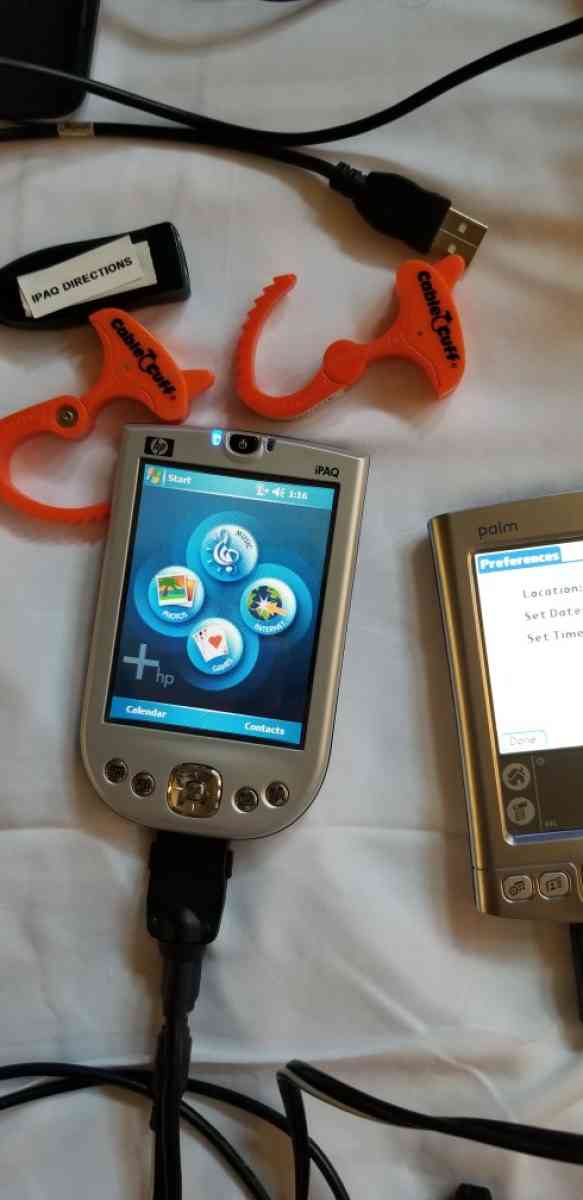 2 palm pilots in great condition