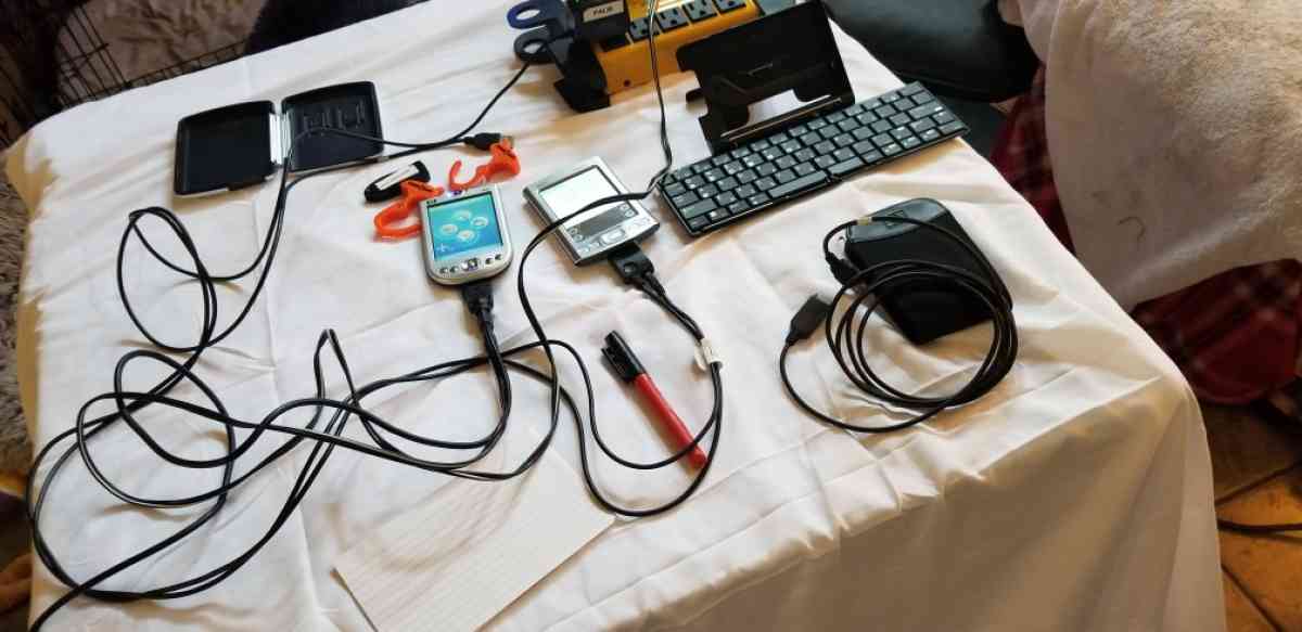 2 palm pilots in great condition