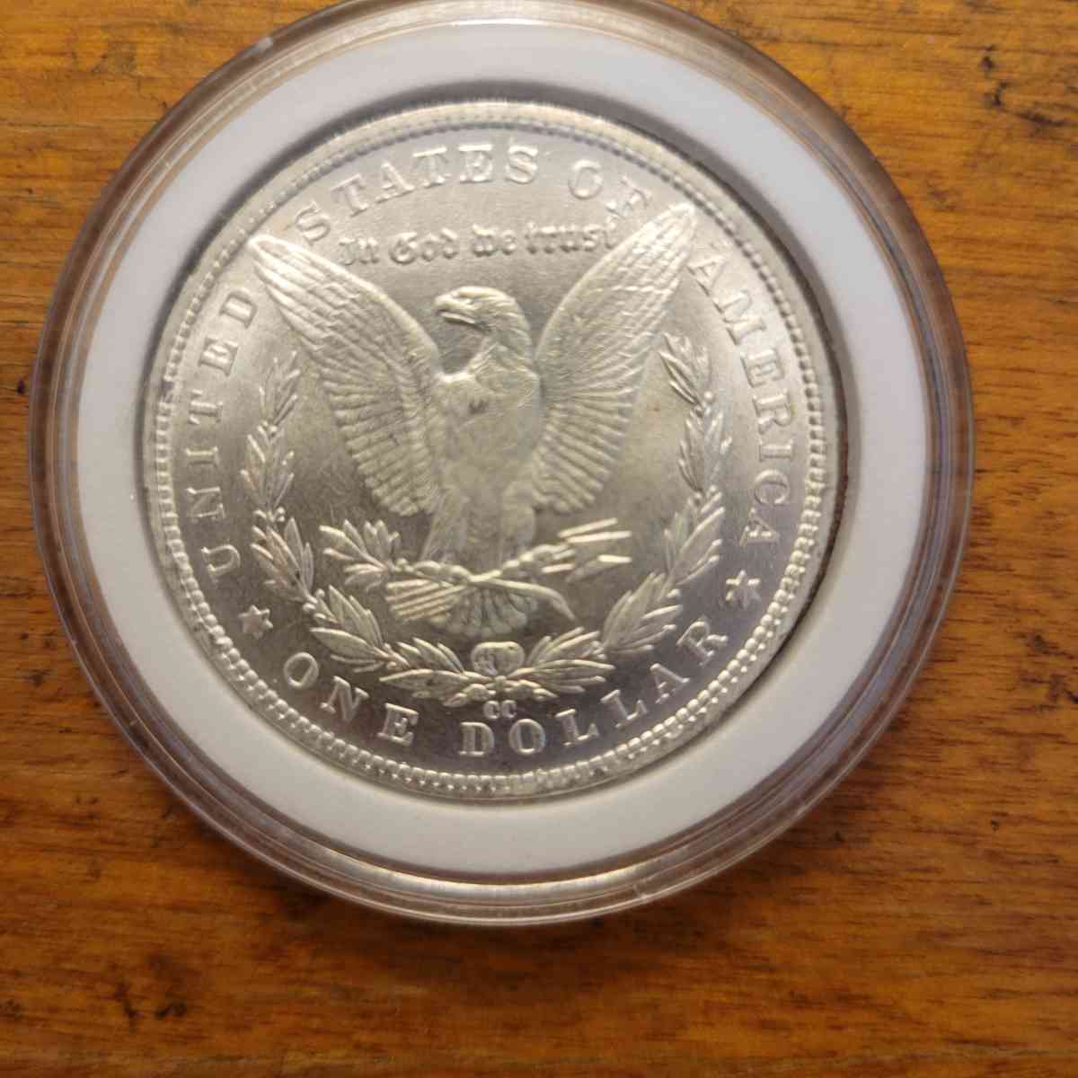 1878 CC morgan silver dollar