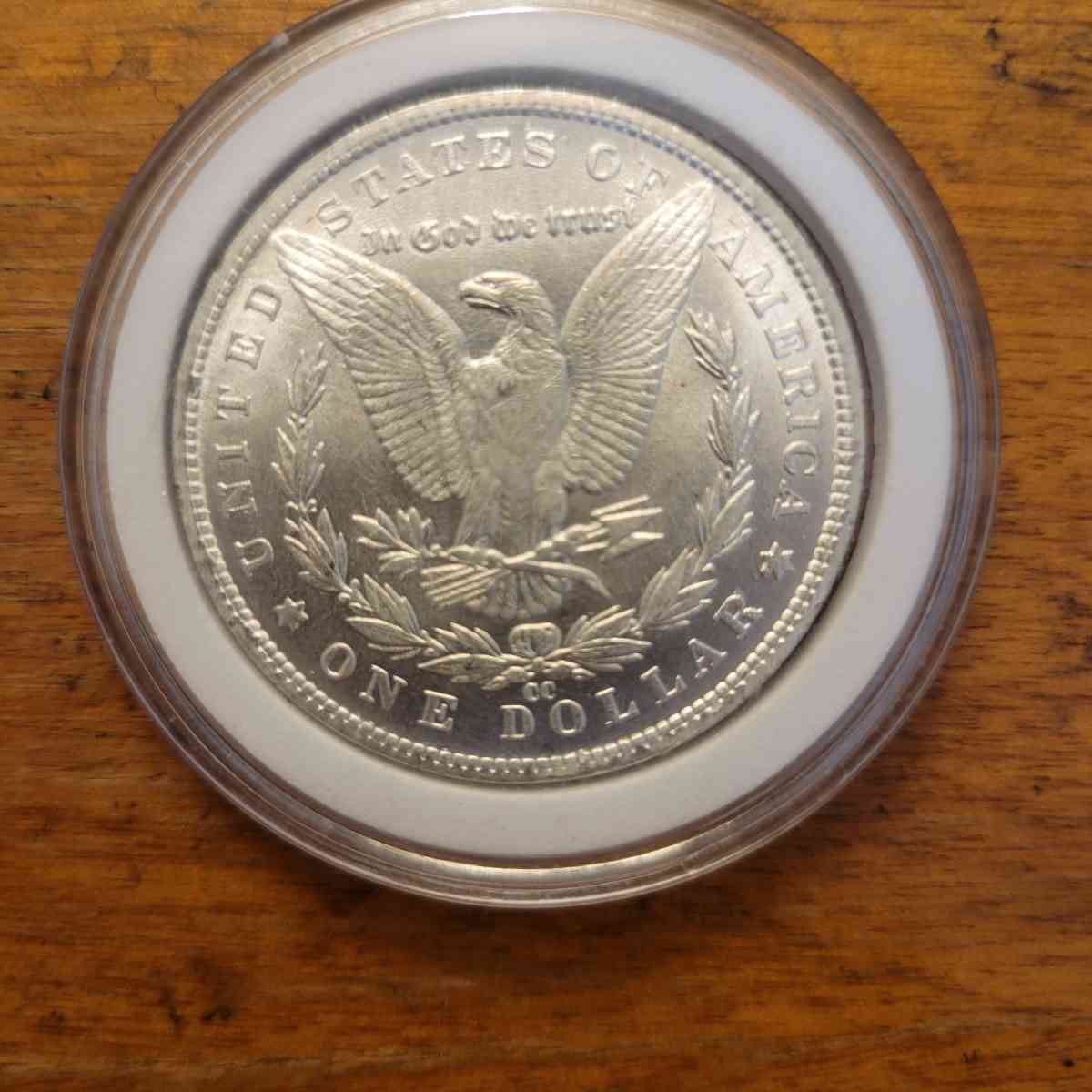 1878 CC morgan silver dollar