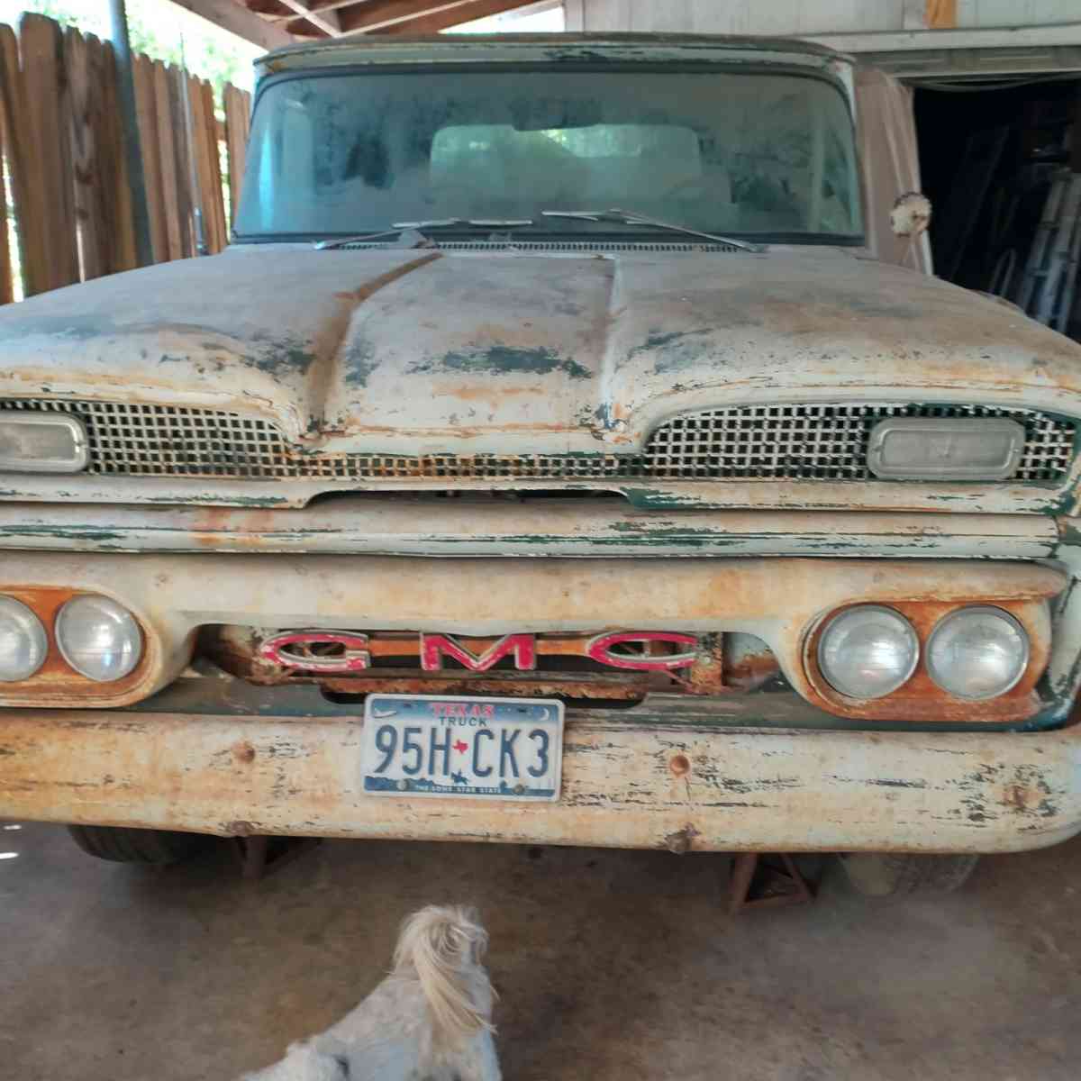 1960 GMC V6 305 CYL Short Bed Step Side