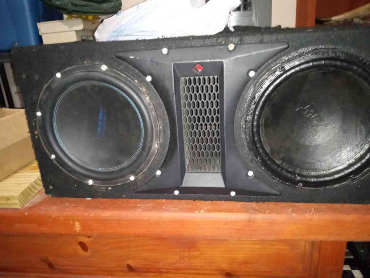 12 inch subwoofer