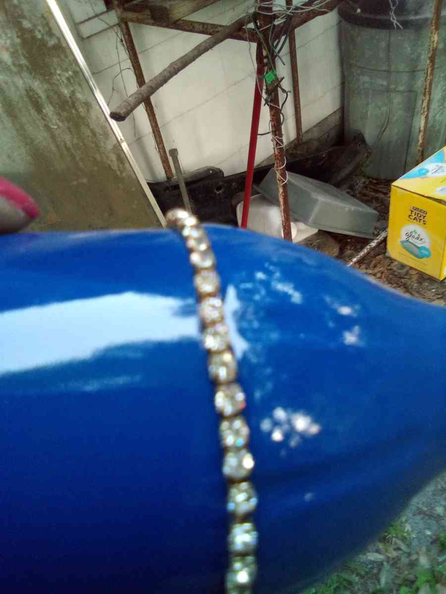 Diamond stretch bracelet