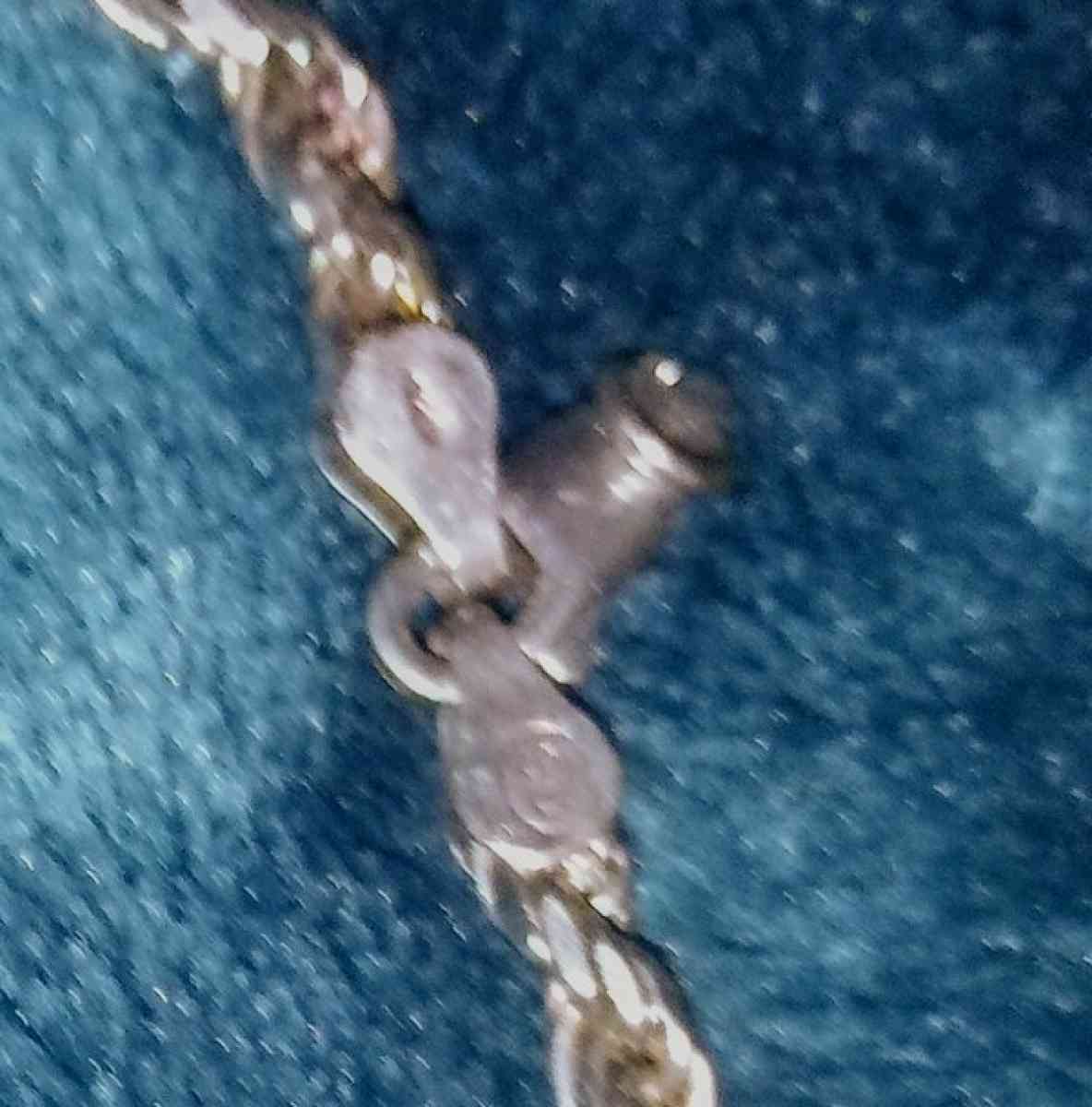 sterling silver bracelet 925made in Italy says in stamp on c