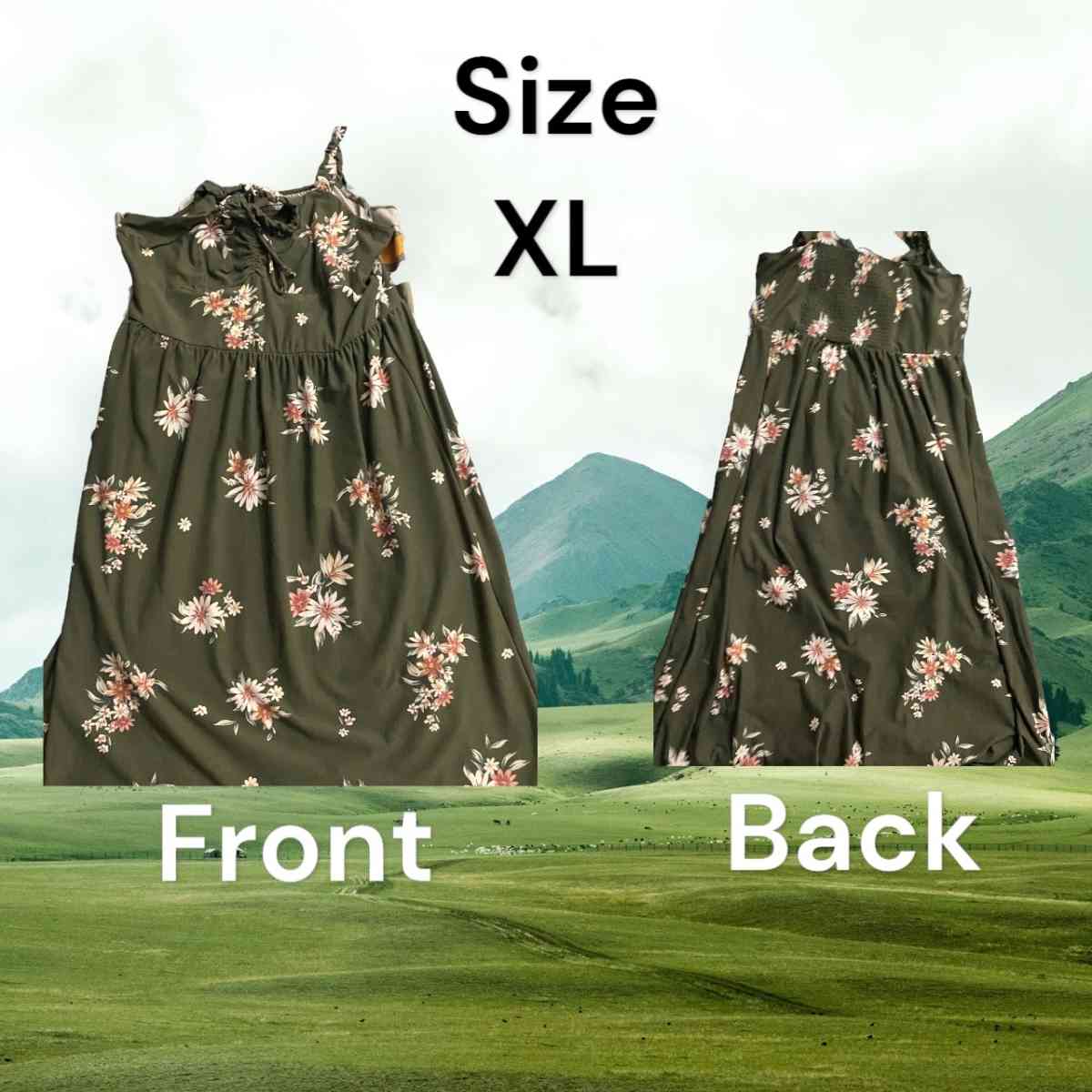 Ladies Dress Strap no sleeves