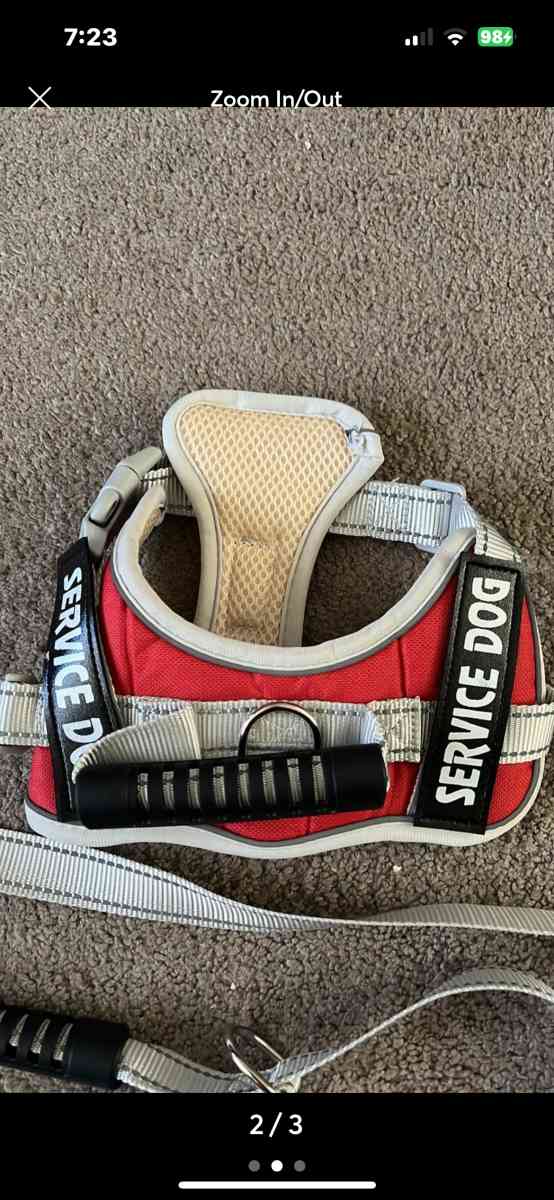 service dog harness set
