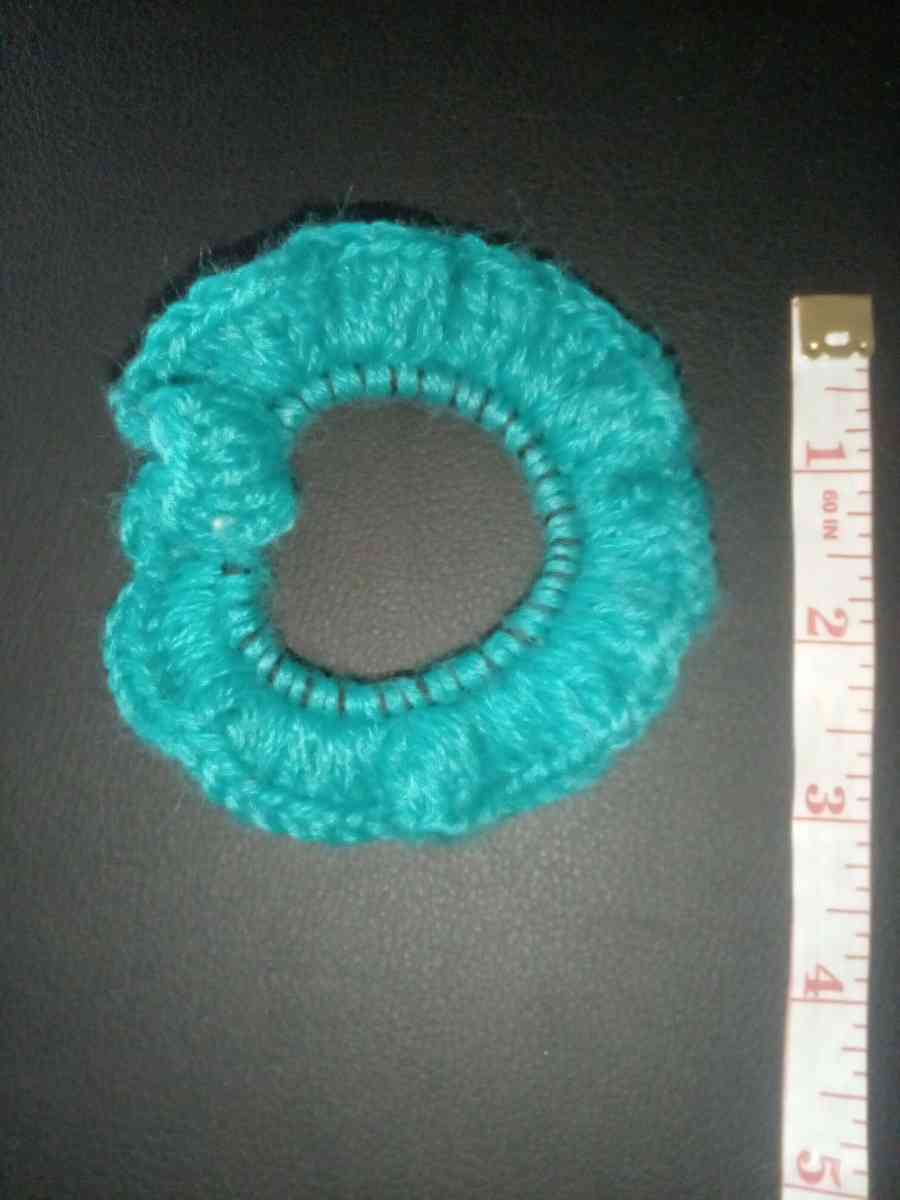 1ct  mixed color scrunchies