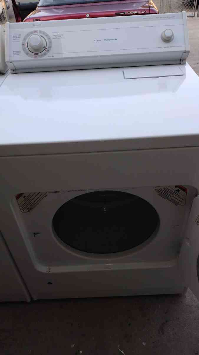 whirlpool washer and gas dryer