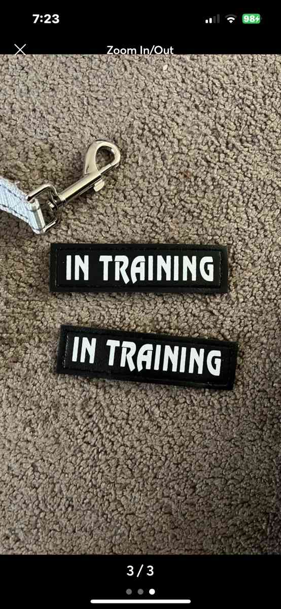service dog harness set