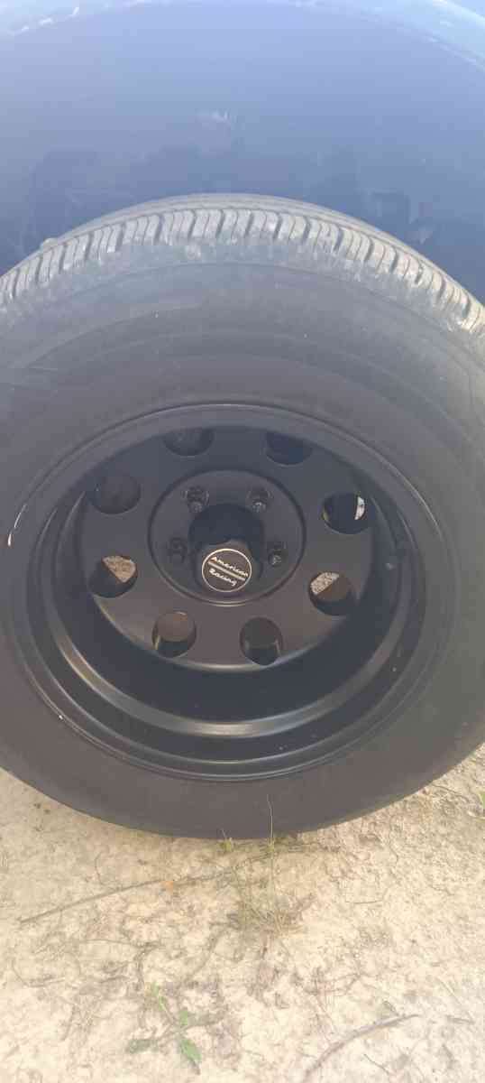 15 x 10 inch American racing rims