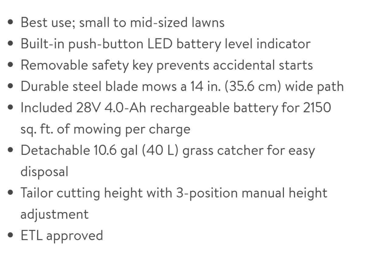 lawnmower Sun Joe electric cordless
