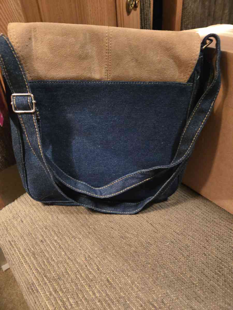 Suede Crossbody Bag
