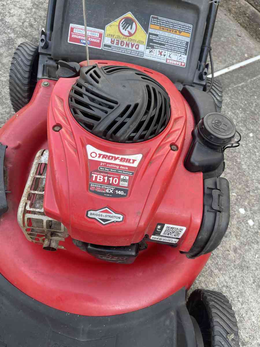 Troy bilt lawn mower