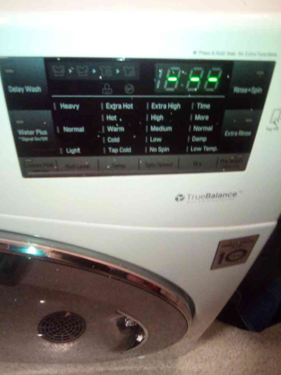 LG all in one smart washer and dryer machine