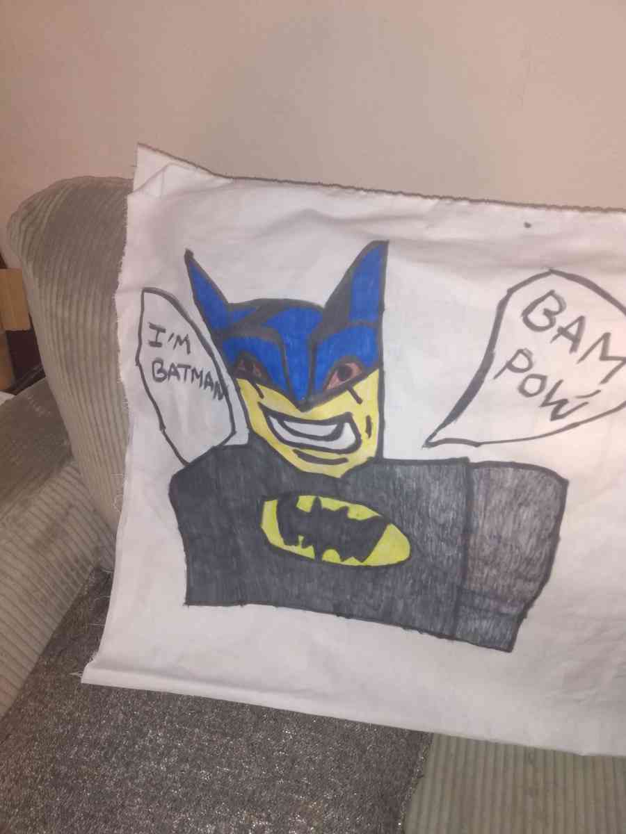 variety of pillows and wall hangings