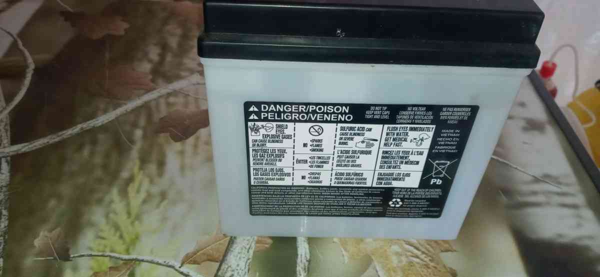 motorcycle or scooter battery