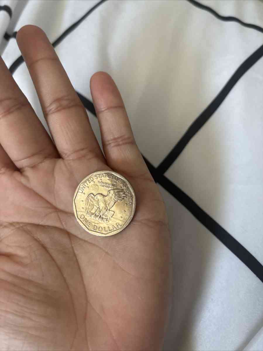 1979 copper dollar coin