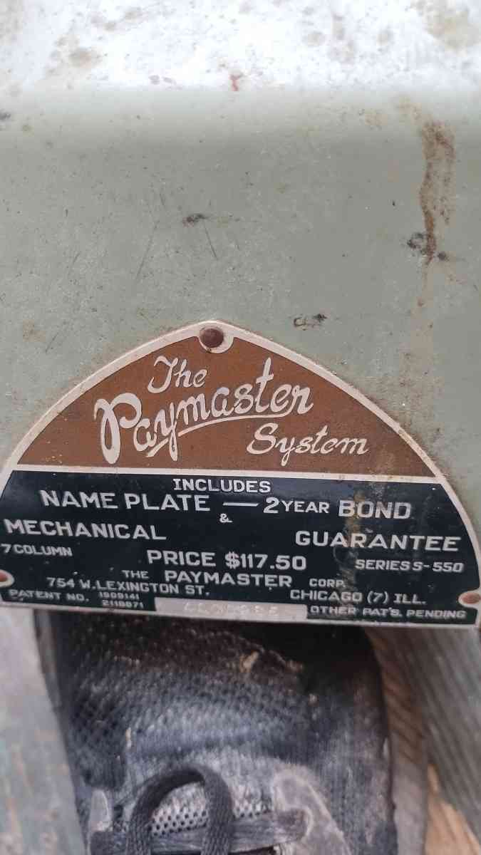 vintage Registers and Adding machine