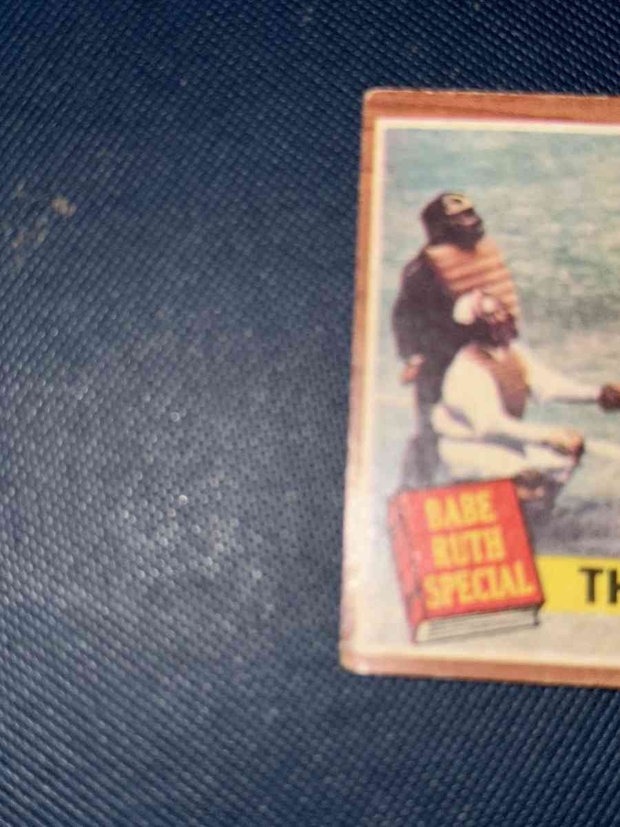 1962 The Famous Slugger Baseball Card Topps 138