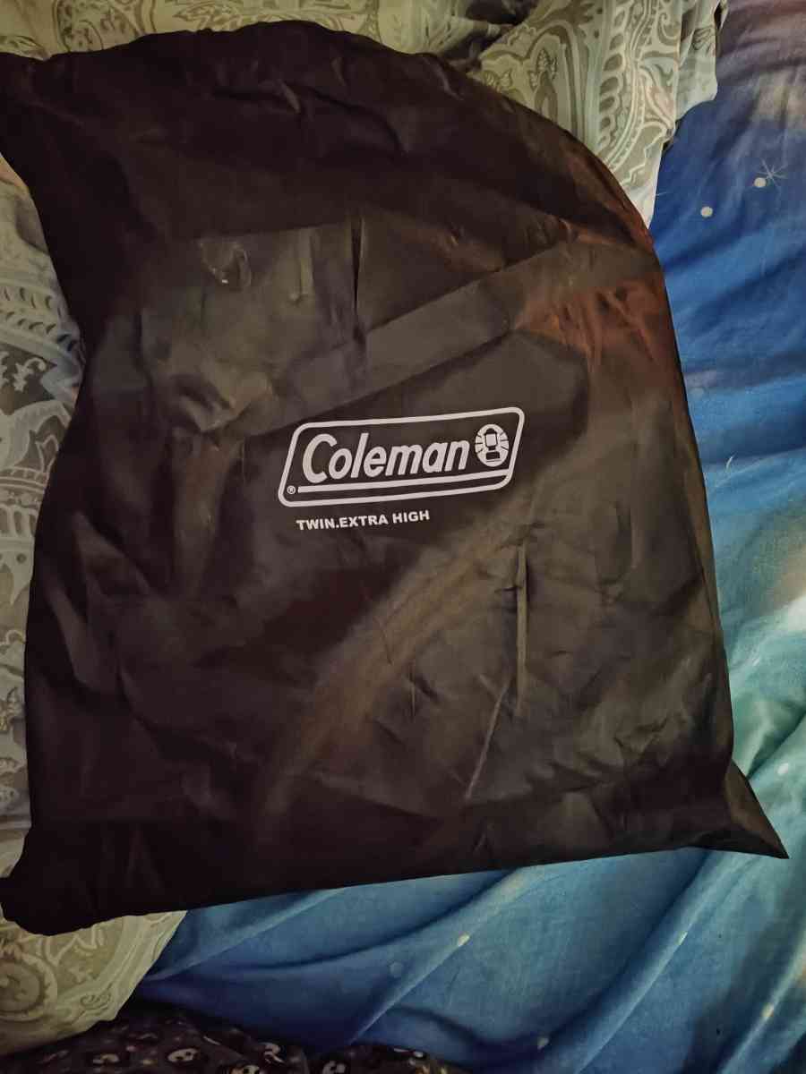 Coleman twin air mattress