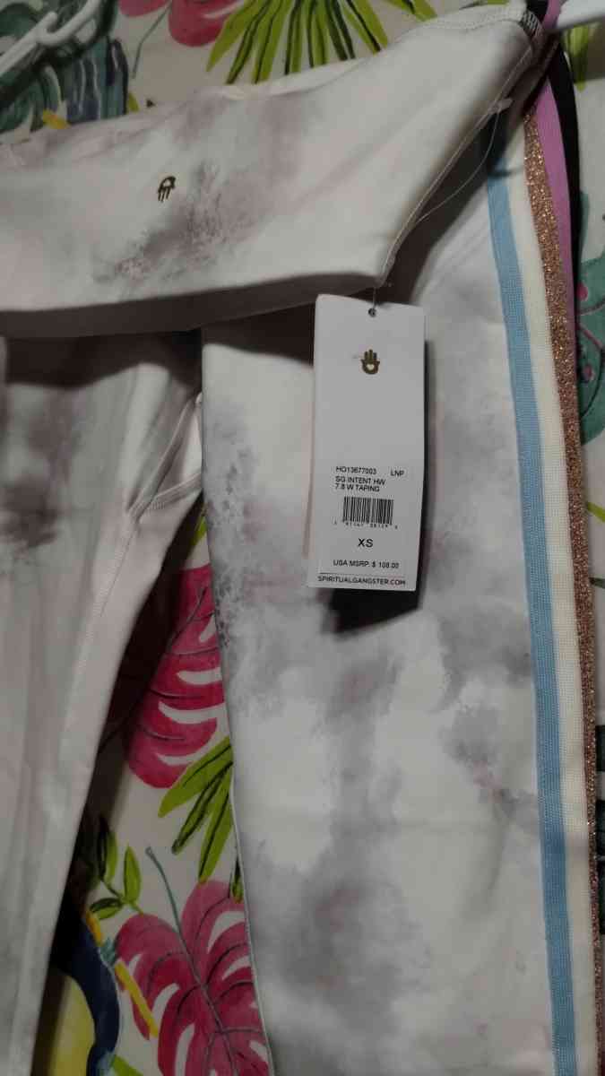 Spiritual Gangster intent dye leggings