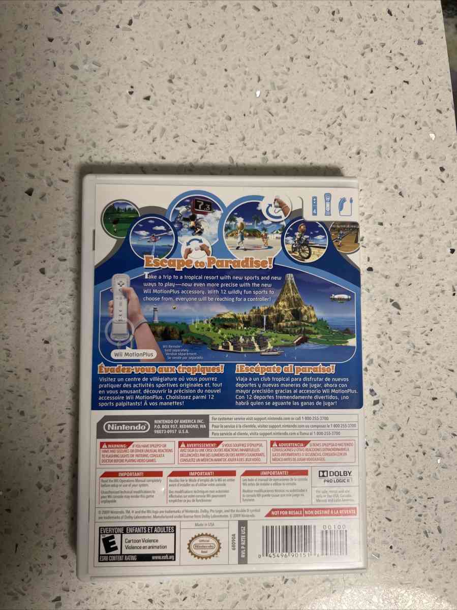 Wii Sports Resort Nintendo Wii 2009