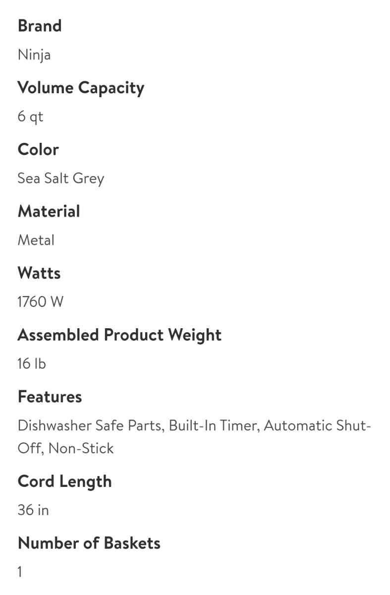 ninja air fryer saute steamer cooker