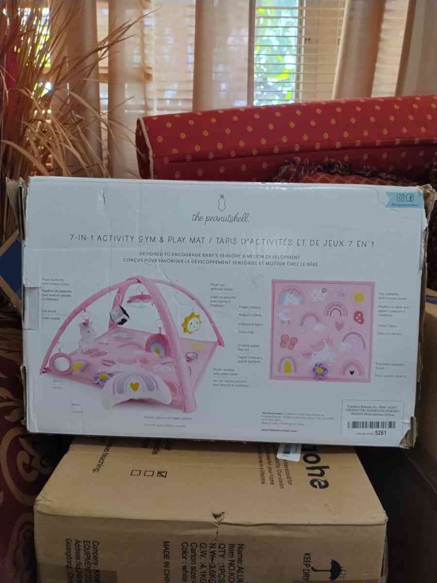 7 in 1 activity gym and play mat