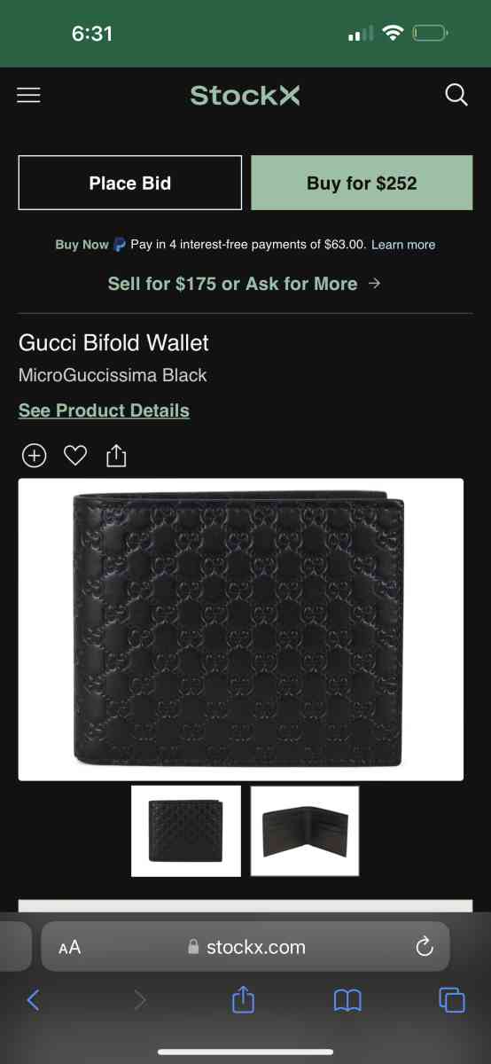 gucci wallet