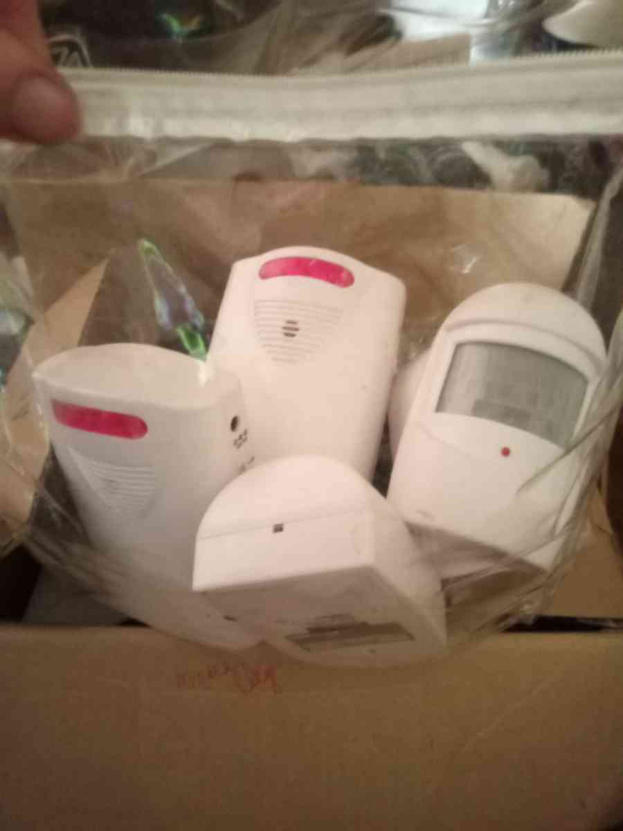 motion lights for security 4 pack and Alarms for property 4