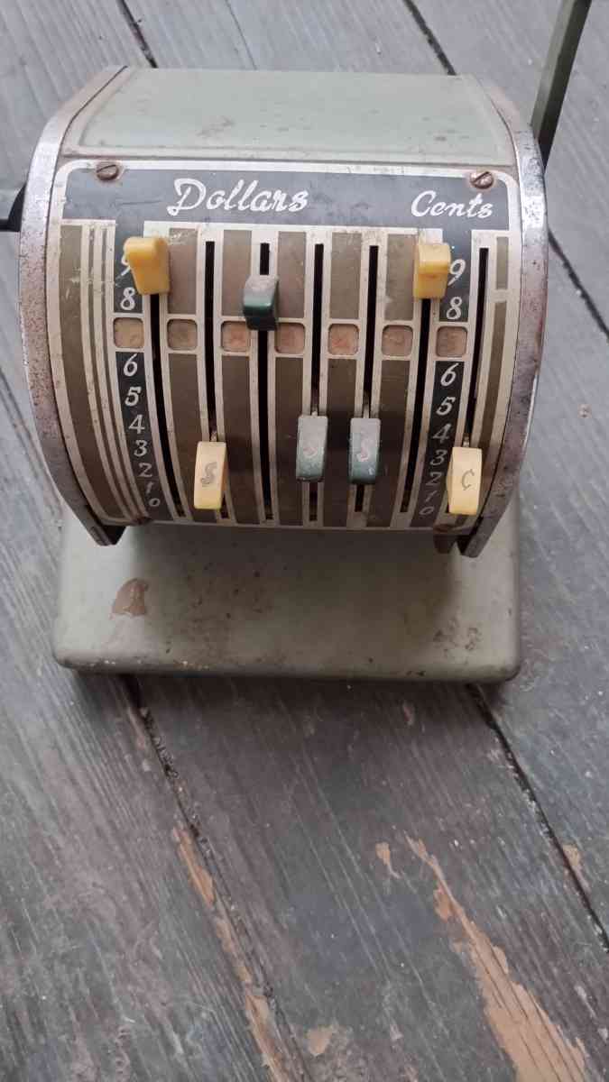 vintage Registers and Adding machine