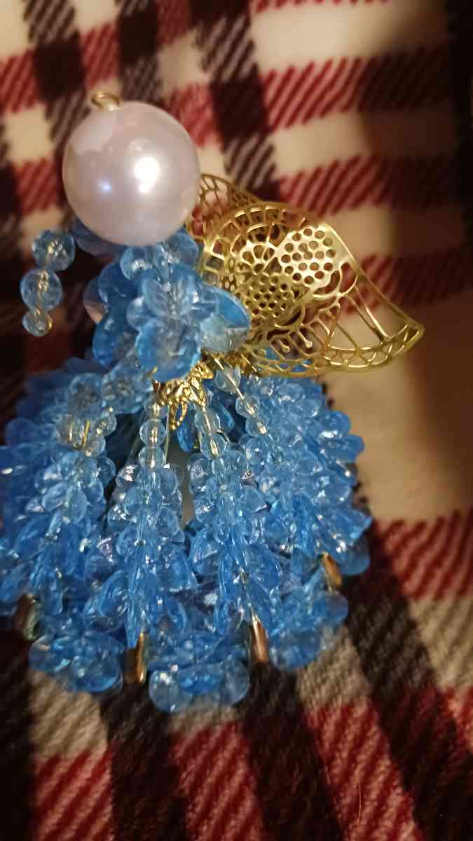 December Christmas angel beades vintage