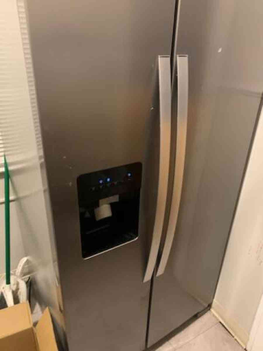 gas stove and refrigerator