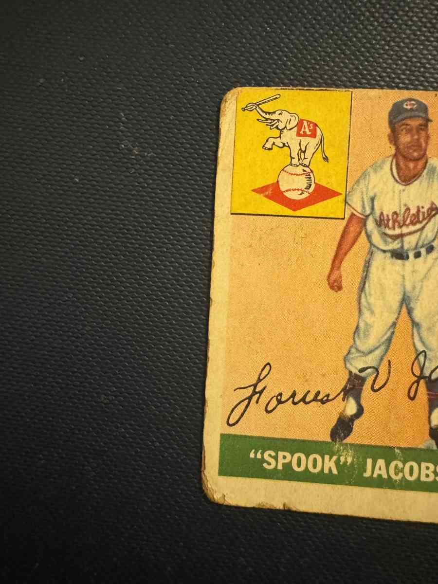 Spook Jacobs Baseball Card Topps 61