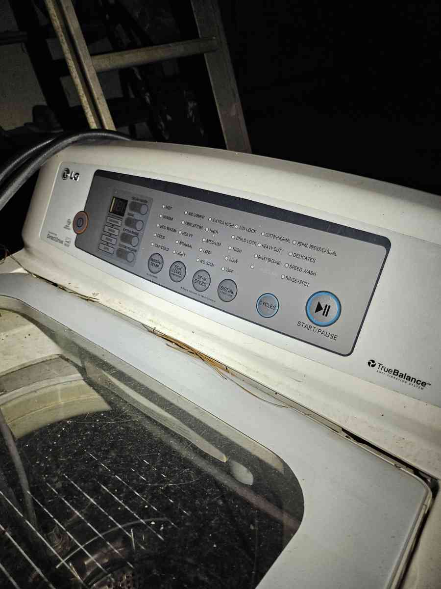 LG Top Load electric washer