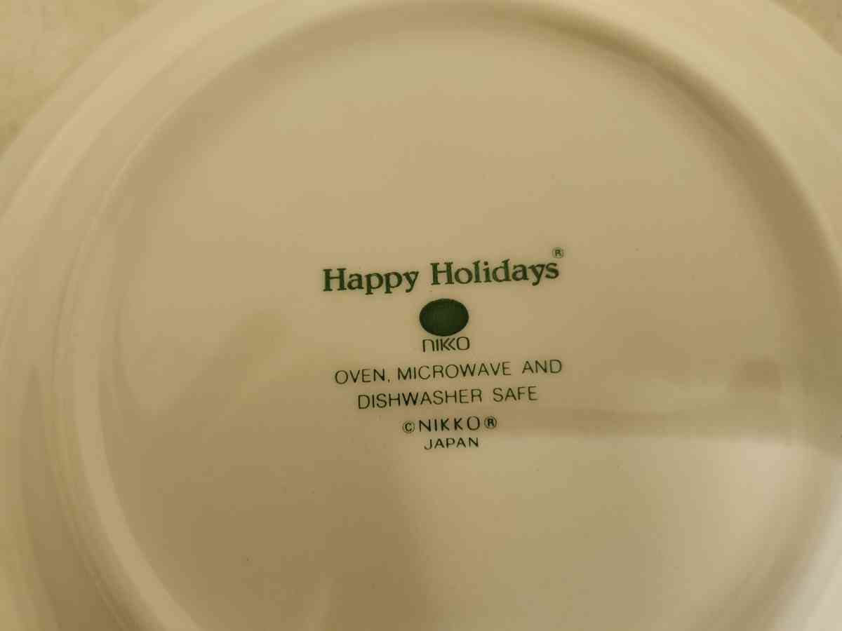 nikko brand dishwasher serving set three pieces