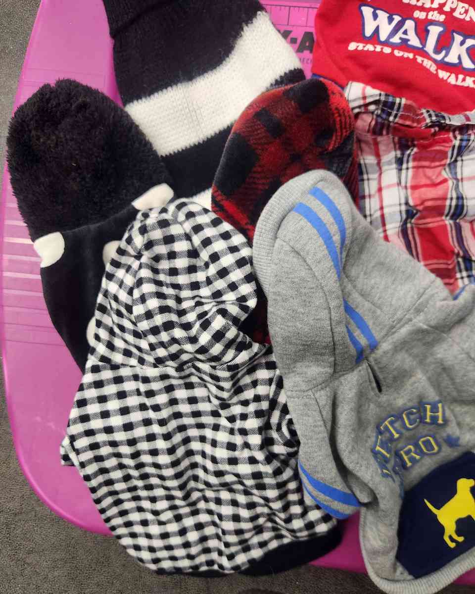 Pet Dog Lot of 10 Outfits Lightly Worn Like New SZs XS to S
