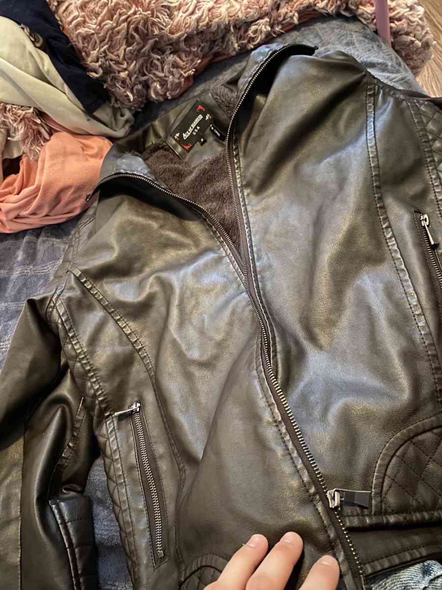 leather jacket