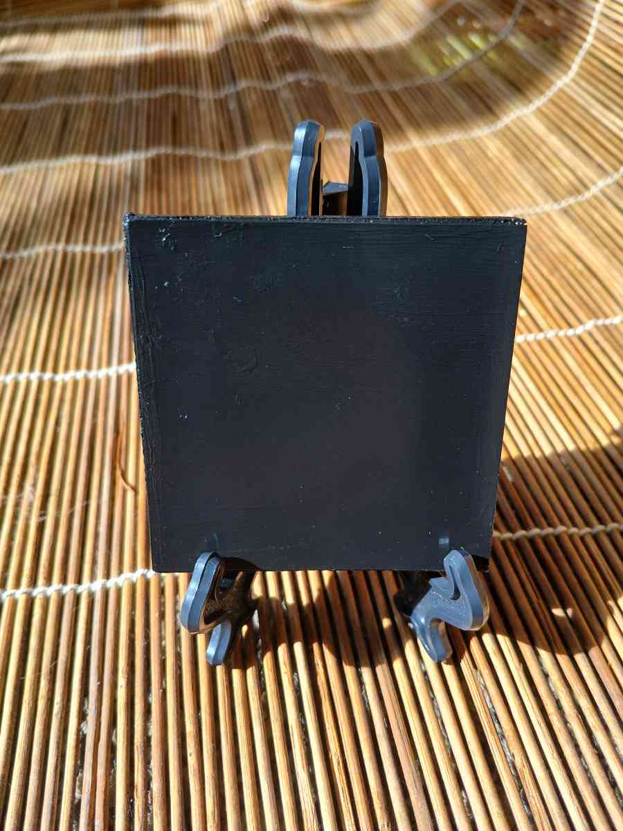 Orb Aftermath Acrylic Pour Painted Magnetic Stretched Canvas