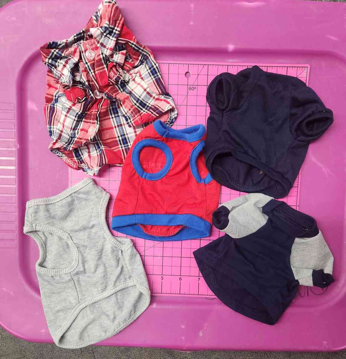 Pet Dog Lot of 10 Outfits Lightly Worn Like New SZs XS to S