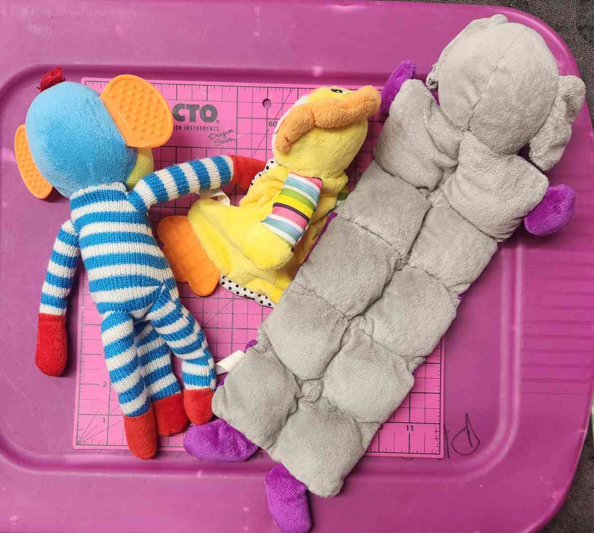 Dog Toy Lot Of 3 Never Played With No Tags