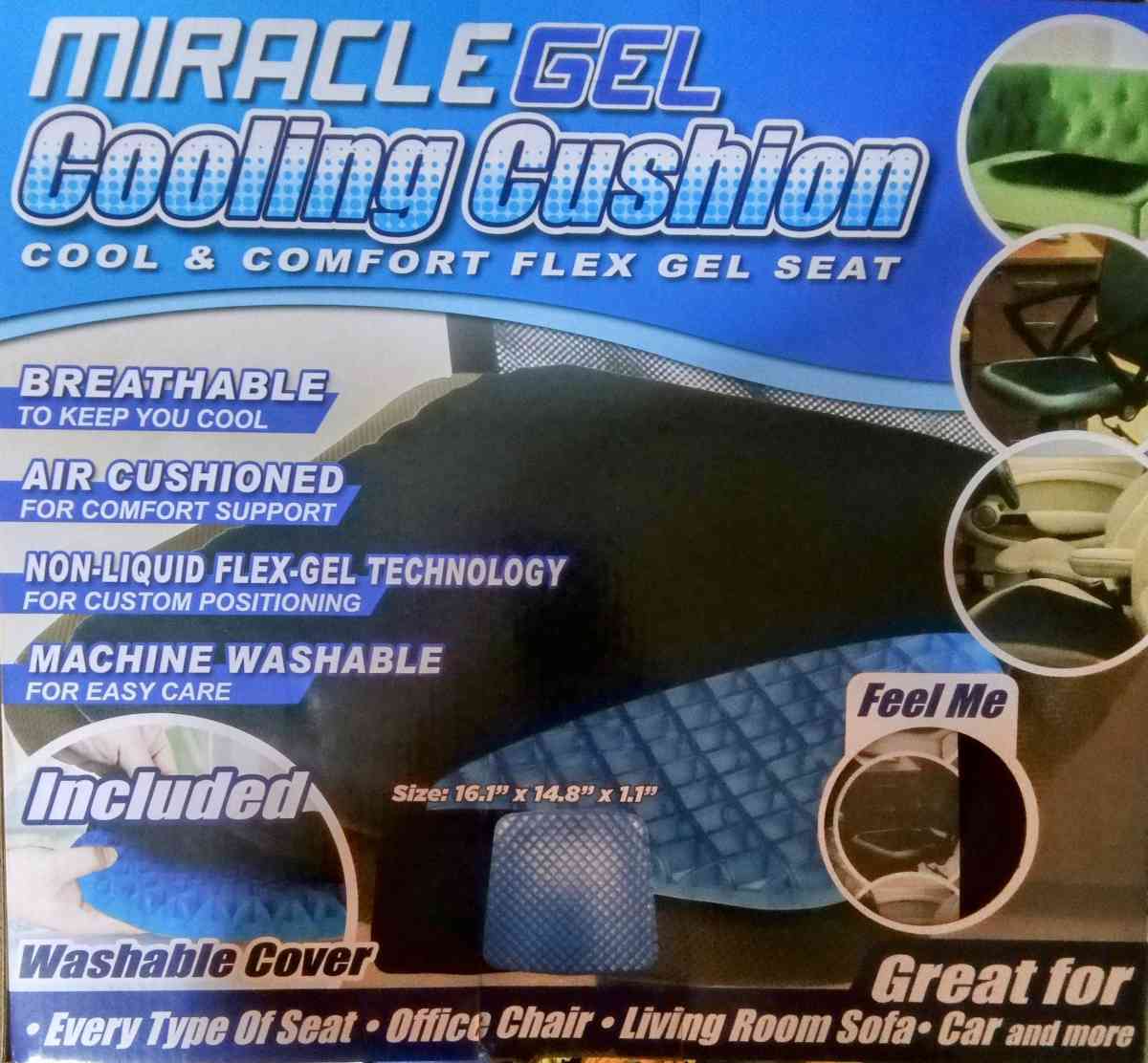 miracle gel cooling cushion