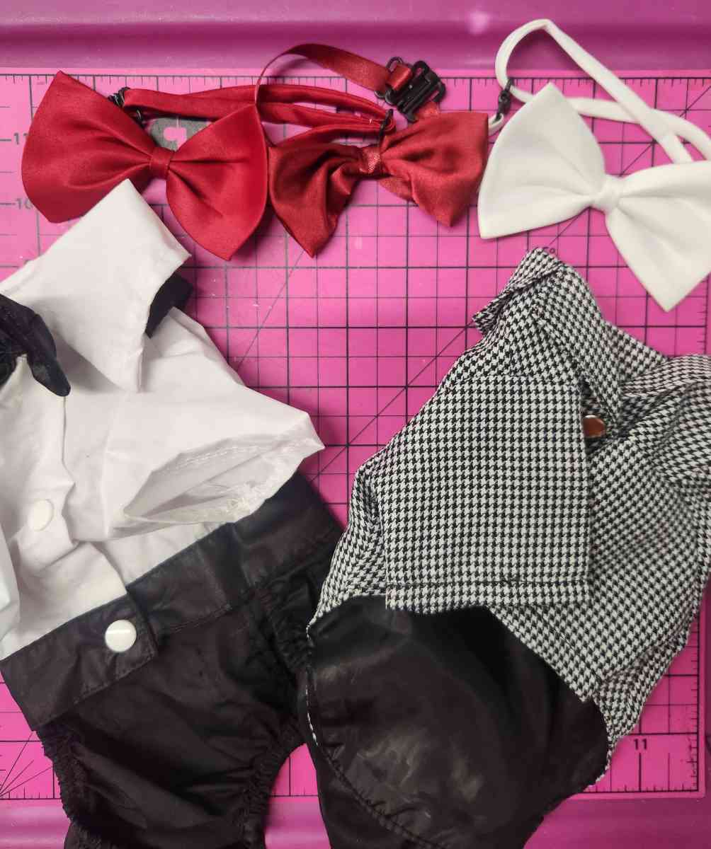 Formal Dog Outfit Lot of 5 Sz S Never Worn