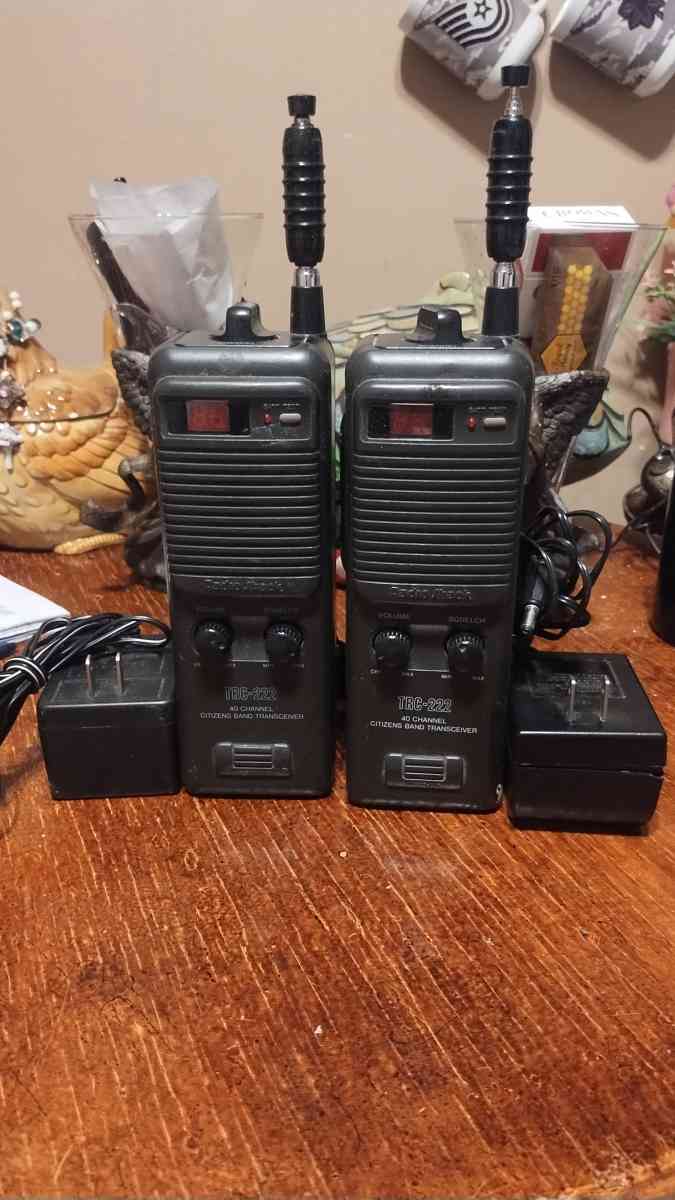 Vintage Radio Shack walkie talkies