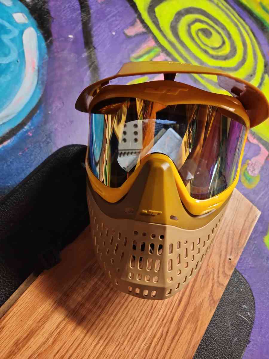 jt pro flex professional  paintball mask