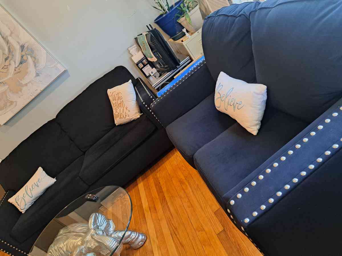 living room sofa and loveseatgood condition